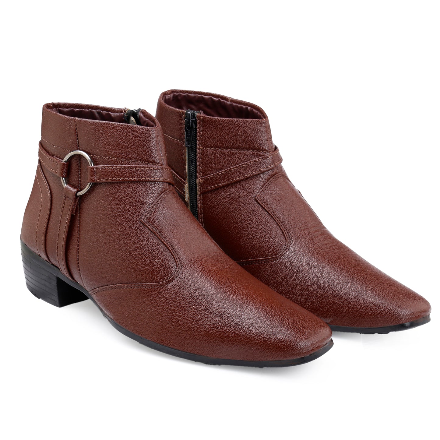 Men’s Stylish Formal Buckle Boots