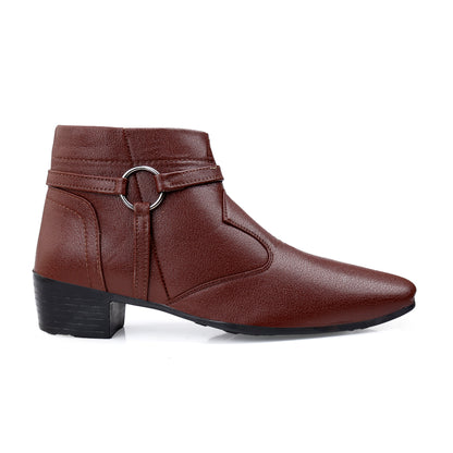Men’s Stylish Formal Buckle Boots