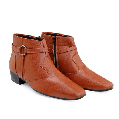 Men’s Stylish Formal Buckle Boots