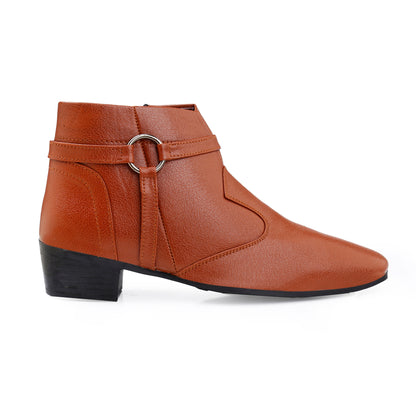 Men’s Stylish Formal Buckle Boots