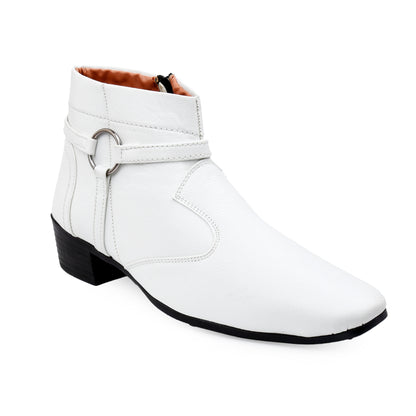 Men’s Stylish Formal Buckle Boots