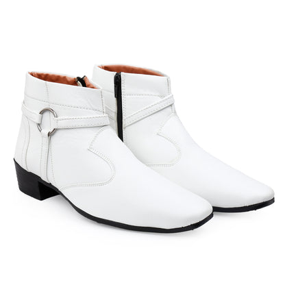 Men’s Stylish Formal Buckle Boots