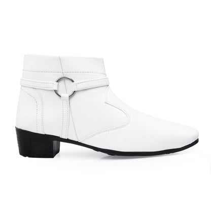 Men’s Stylish Formal Buckle Boots