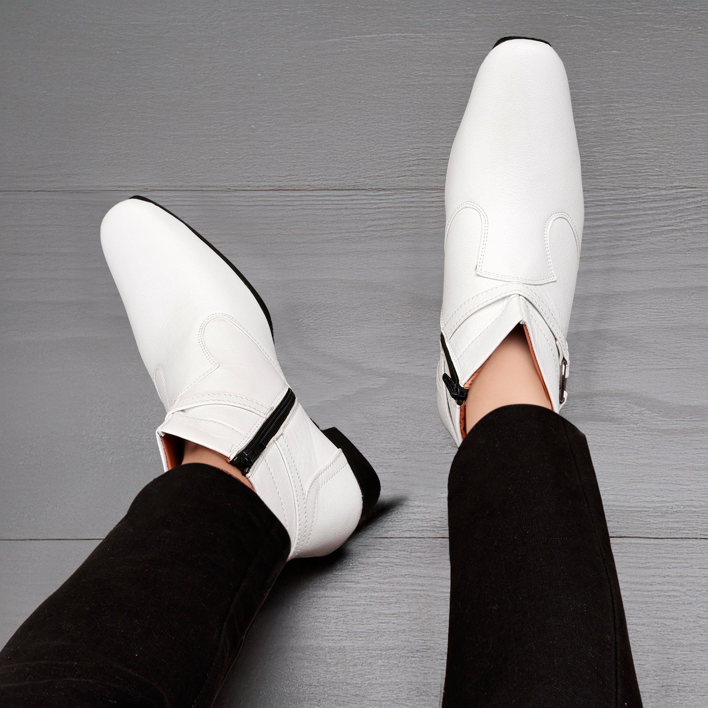 Men’s Stylish Formal Buckle Boots