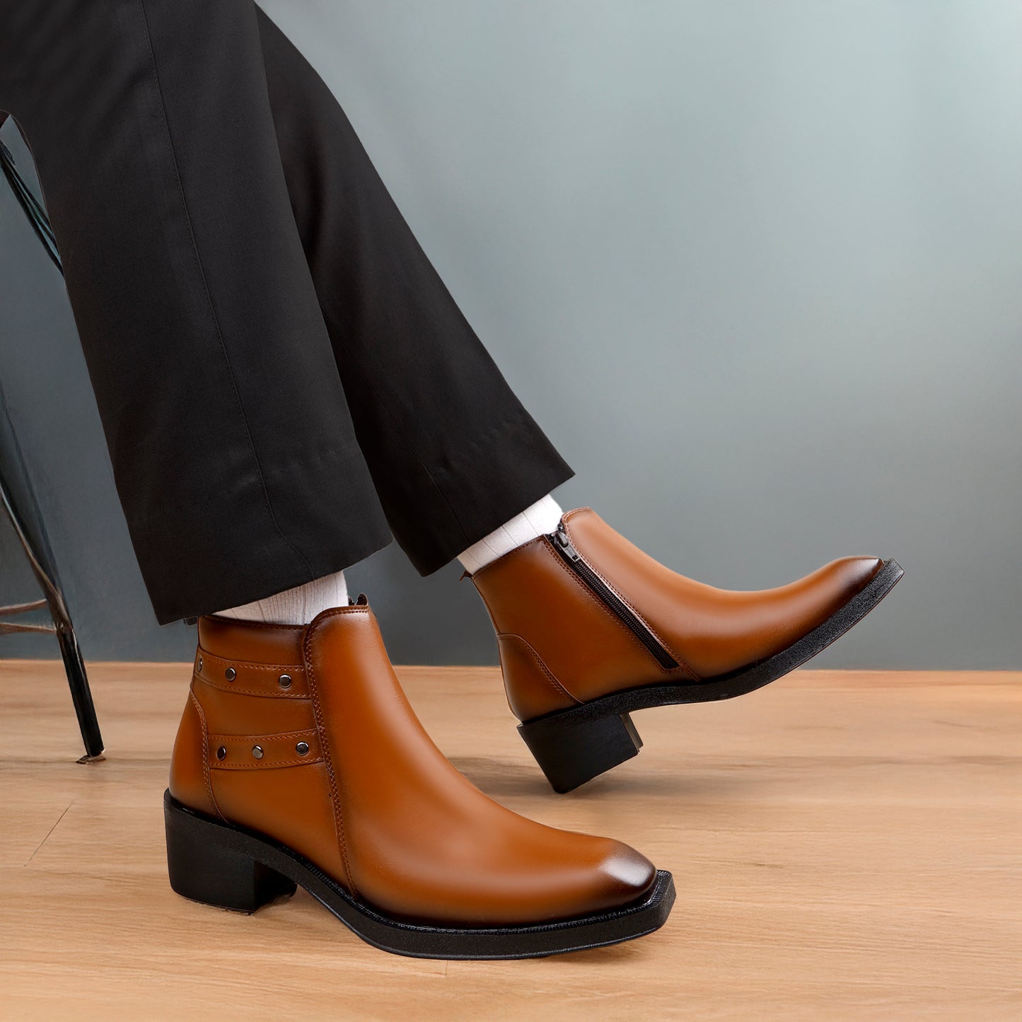 Men's Elevator Boots – 2 Inch Height Increase, Stylish & Comfortable