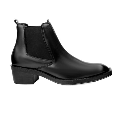 Men’s Elevated Style Boots – 2 Inches Rise, Premium Finish