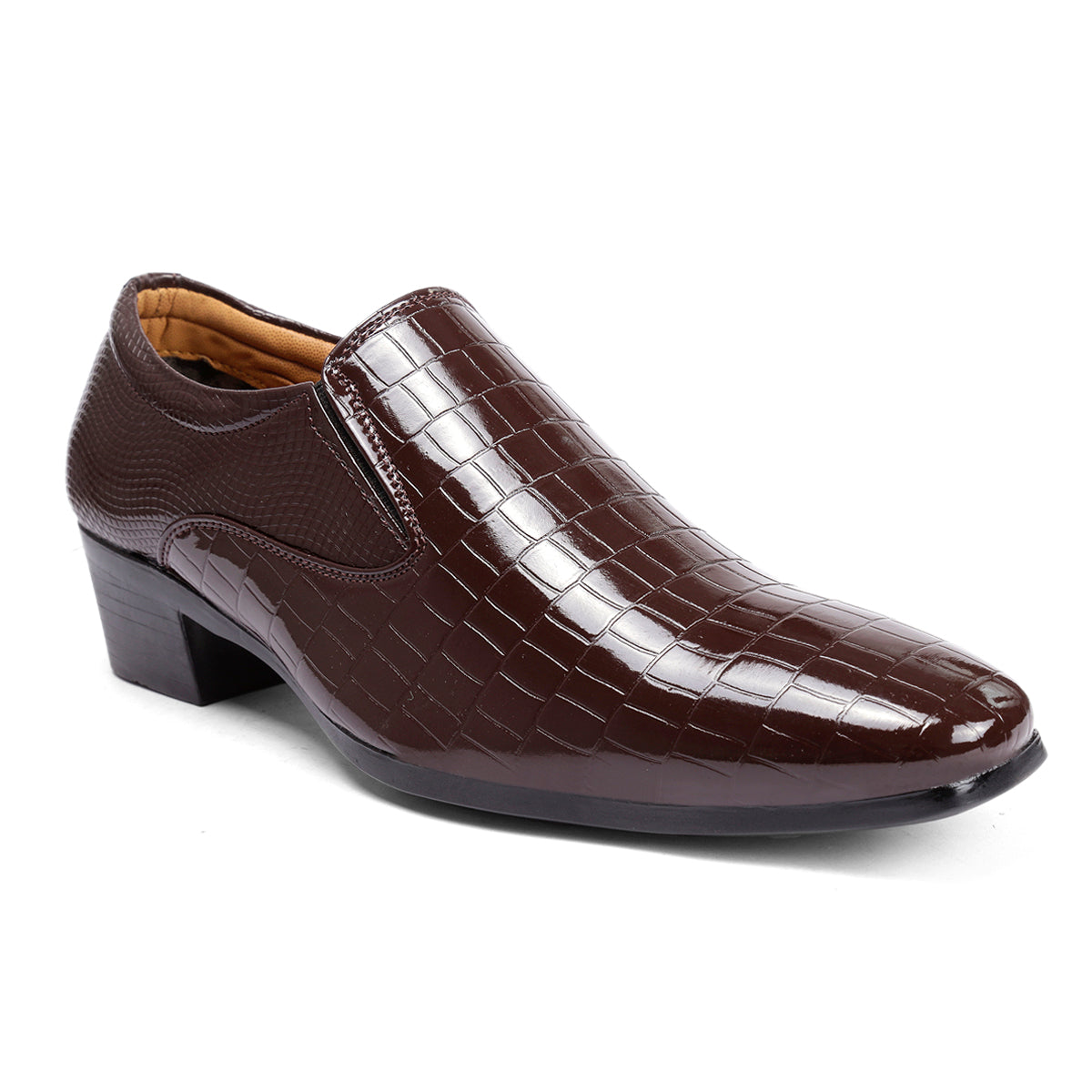 BXXY Height-Boosting Shimmer Moccasins for Men