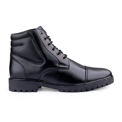 Bxxy's Vegan Leather Ankle Boots for Men