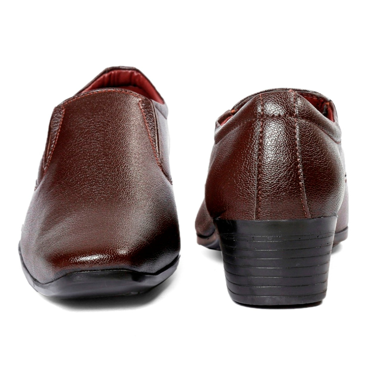 Bxxy's Men's Height Increasing Office Wear Slip-on Shoes