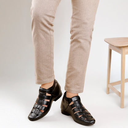 Men's 3 Inch Height Increasing Men's Roman Summer Sandals