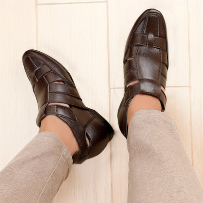 Men's 3 Inch Hidden Height Elevator Casual Sandal