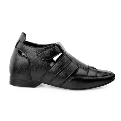 Men's 3 Inch Hidden Height Elevator Casual Sandal