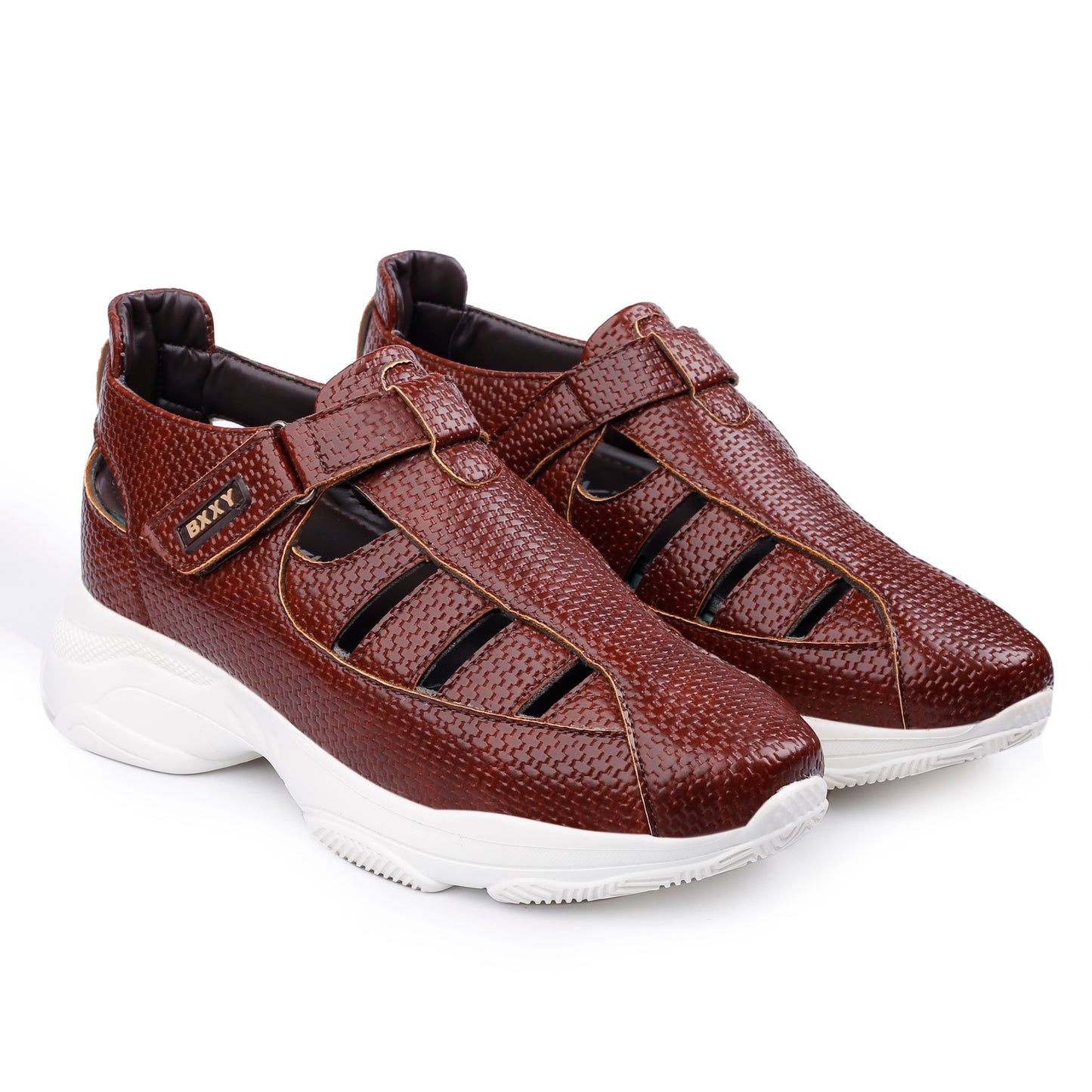 Bxxy's 3 Inch Height Increasing Elevator Sandals for Men