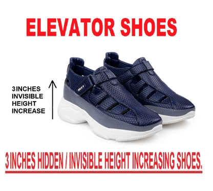 Bxxy's 3 Inch Height Increasing Elevator Sandals for Men