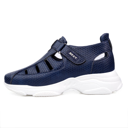 Bxxy's 3 Inch Height Increasing Elevator Sandals for Men