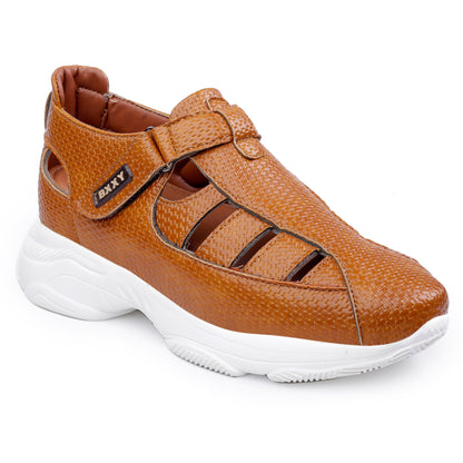 Bxxy's 3 Inch Height Increasing Elevator Sandals for Men