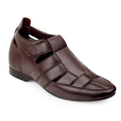 Men's 3 Inch Hidden Height Elevator Casual Sandal