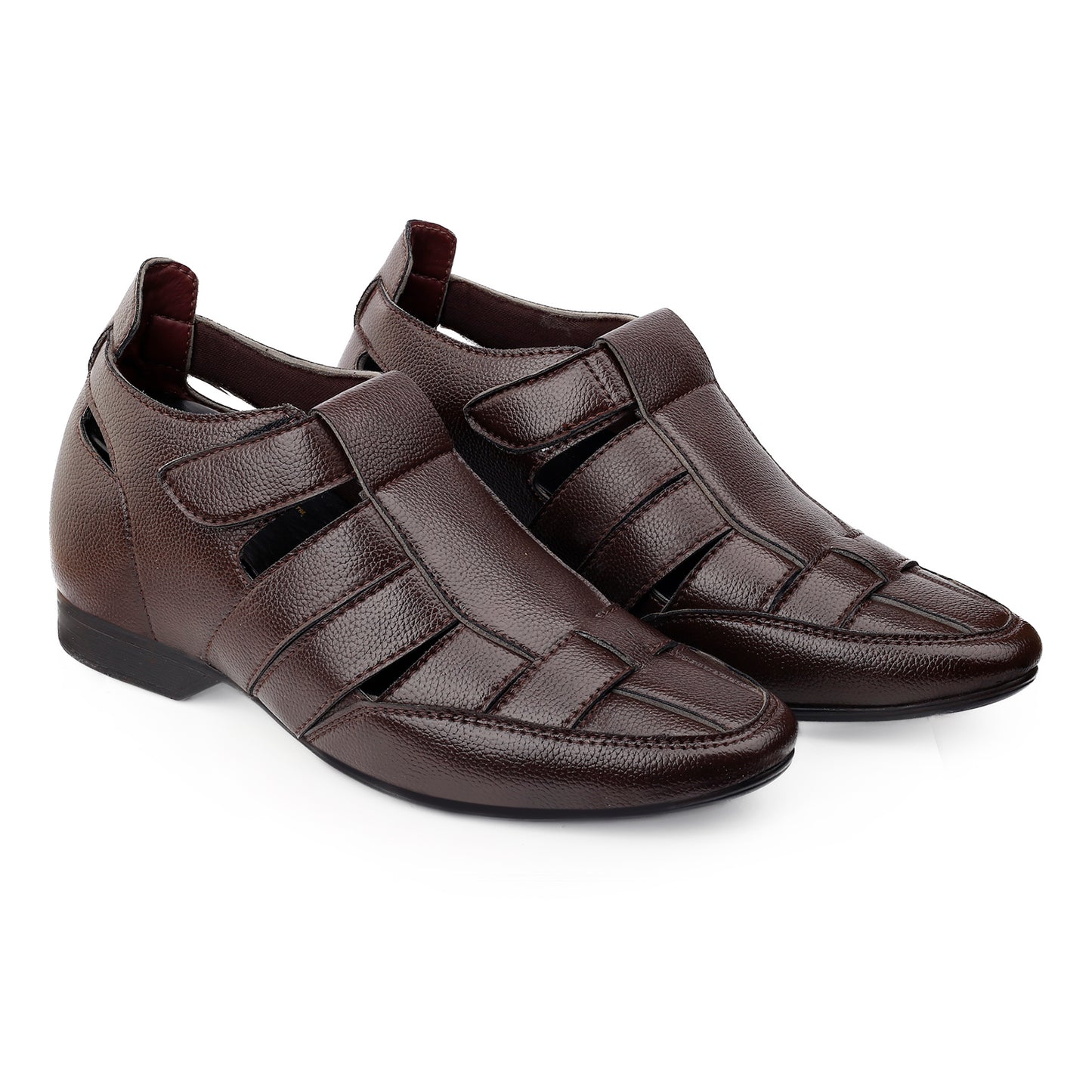 Men's 3 Inch Hidden Height Elevator Casual Sandal