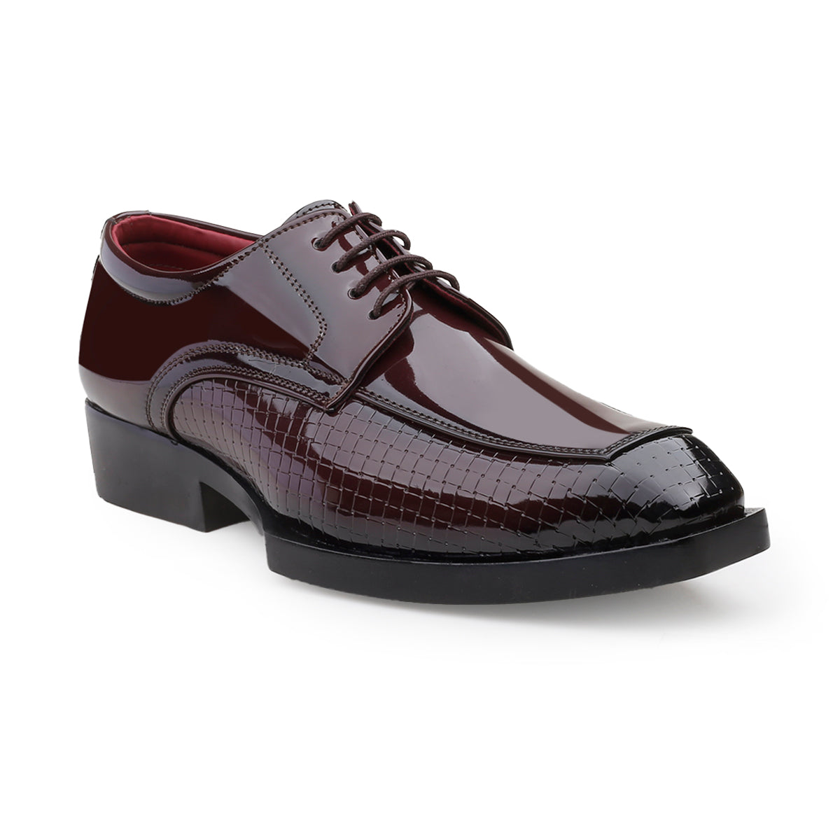 BAXXICO Men’s Premium Lace-Up Sleek Designer Finish Formal Shoes