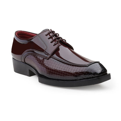 BAXXICO Men’s Premium Lace-Up Sleek Designer Finish Formal Shoes