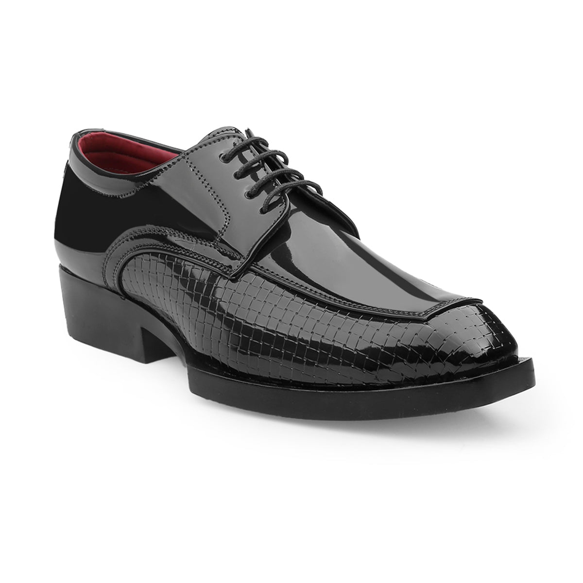 BAXXICO Men’s Premium Lace-Up Sleek Designer Finish Formal Shoes
