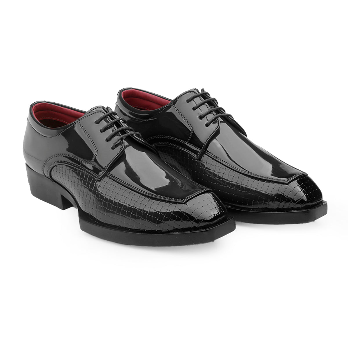 BAXXICO Men’s Premium Lace-Up Sleek Designer Finish Formal Shoes