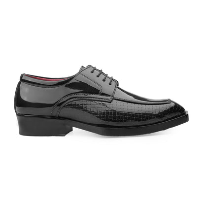 BAXXICO Men’s Premium Lace-Up Sleek Designer Finish Formal Shoes