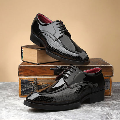 BAXXICO Men’s Premium Lace-Up Sleek Designer Finish Formal Shoes