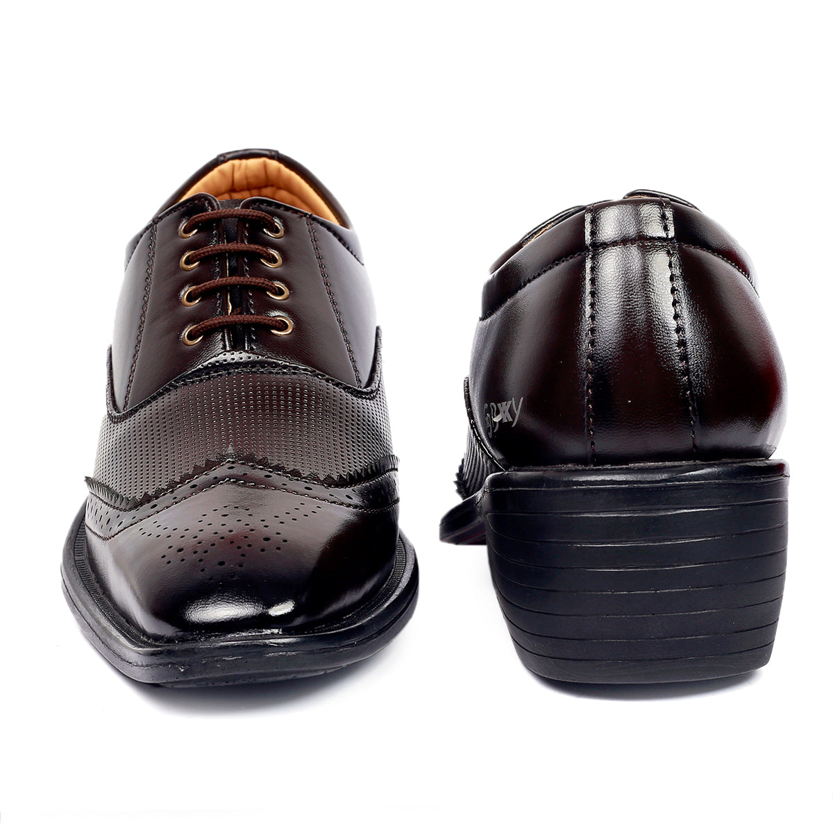 Bxxy Formal Height Increasing Brogue Lace-up Shoes