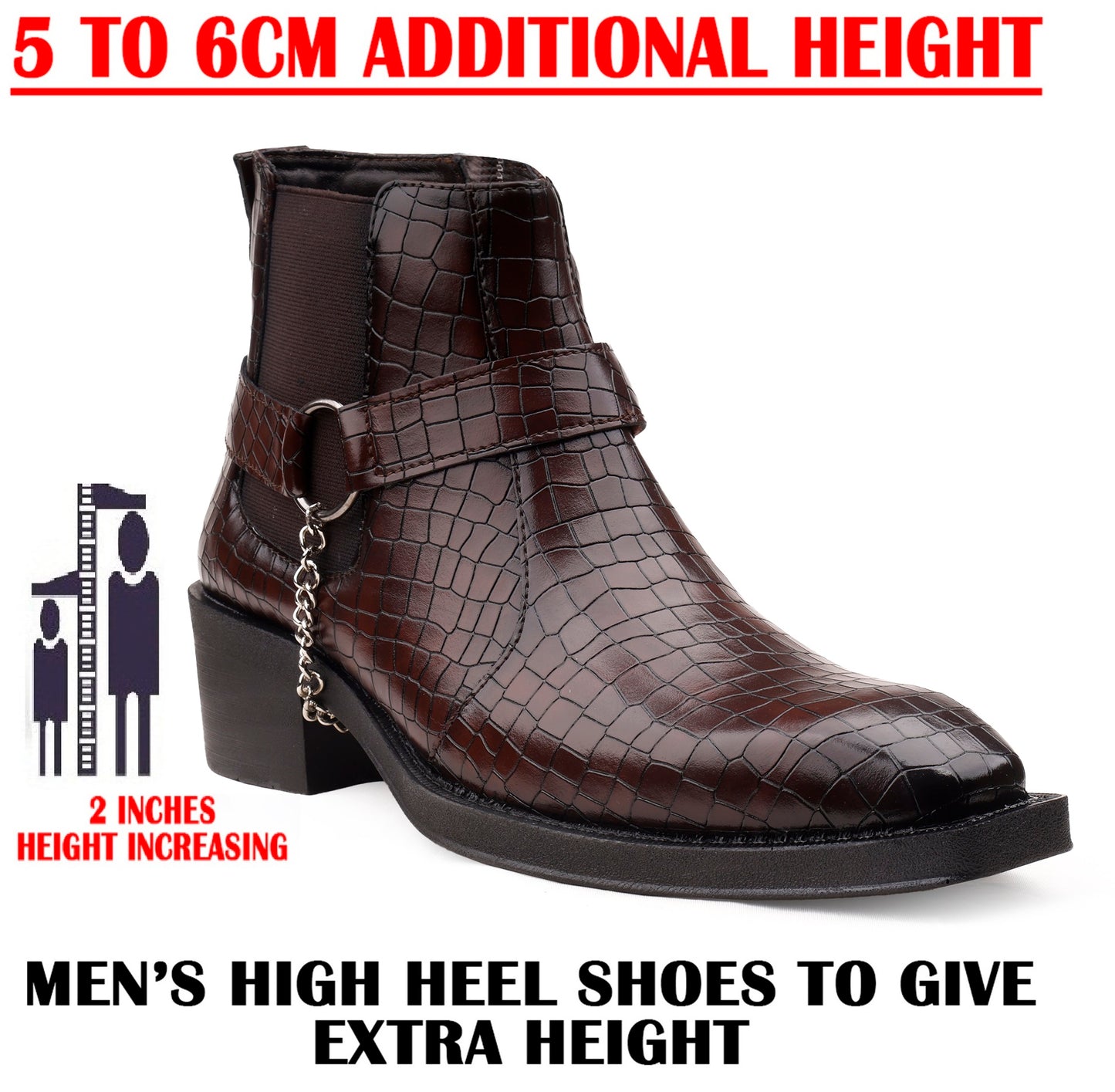 Men’s 5–6CM Elevation Lift Boots