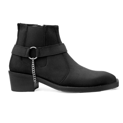 Men’s 5–6 CM Height Boosting Premium Elevator Boots