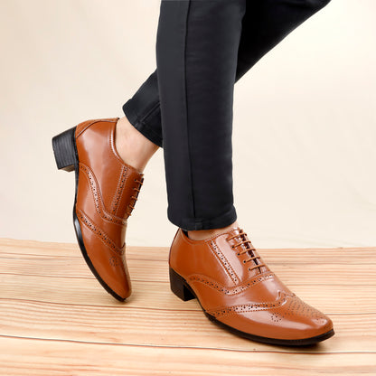 Men’s Height Boost Brogue Oxfords