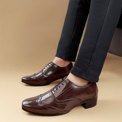 Men’s Height Boost Brogue Oxfords