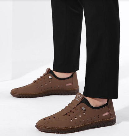 Men’s Lightweight Vegan Sandals with Non-Slip Sole & Cushion Comfort