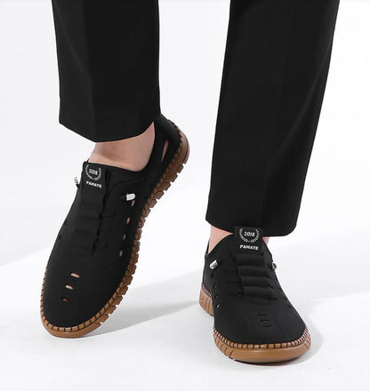 Men’s Lightweight Vegan Sandals with Non-Slip Sole & Cushion Comfort