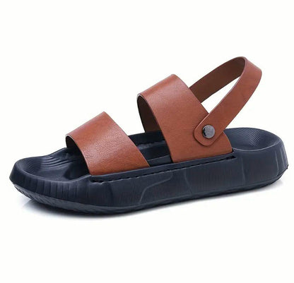 Men's Comfortable Black Summer Sandals