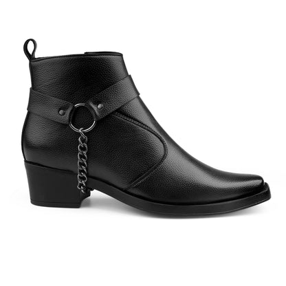 Stylish 2-Inch Heel Height Elevator Boots – Boost Confidence & Comfort