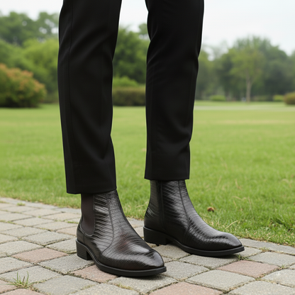 Classic Sculpted Chelsea Boot with Signature Texture