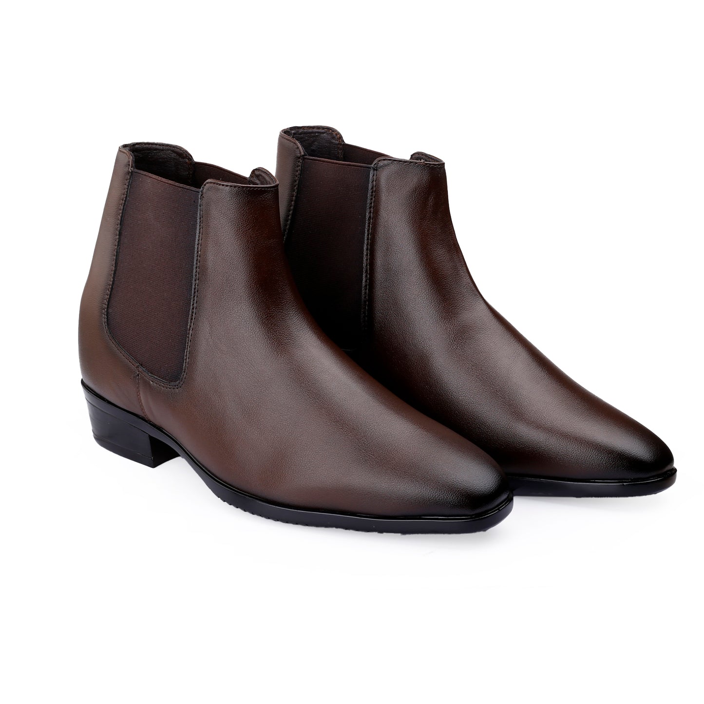 3.5 Inch (9CM) Height Boost- Chelsea Boots for Men