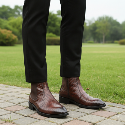 Classic Sculpted Chelsea Boot with Signature Texture