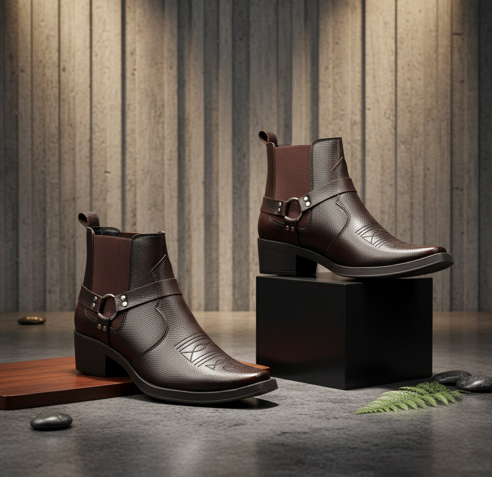 Men’s 2 Inch Height Increasing Boots
